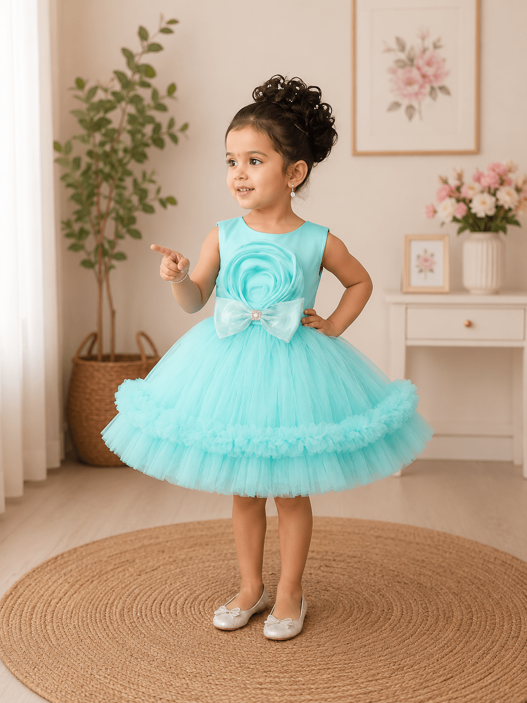 Princess Bloom Party Frock 1